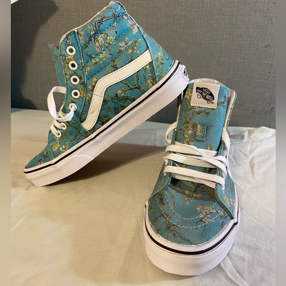 Vans x Van Gogh Cherry Blossom Limited Edition Sk8-Hi Top size 8